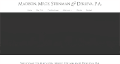 Desktop Screenshot of madisonlaw.com