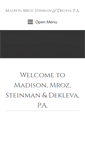 Mobile Screenshot of madisonlaw.com
